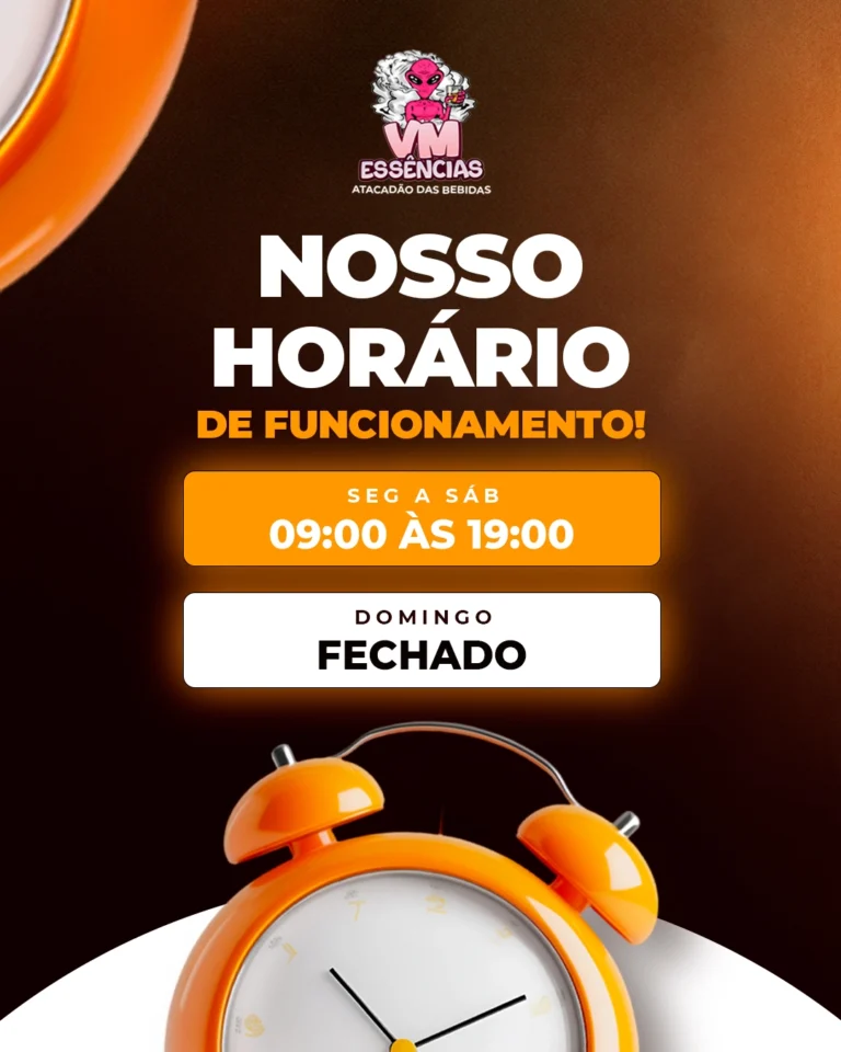Post de horário de funcionamento para atacarejo